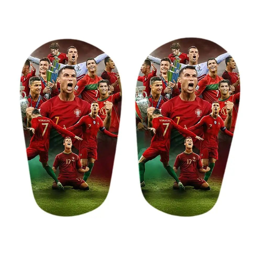 1 Pairs Mini Shin Guards Mini Football Shin Pads Football Protective Protective Equipment Shin Guards Football Fans