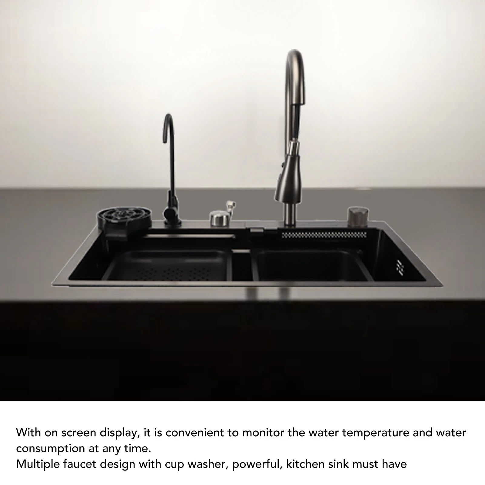 Neue Edelstahl-Unterbau-Spüle für die Küche, einfache Installation, professionelle Ausführung, große Kapazität für die Heimküche – Detail 21