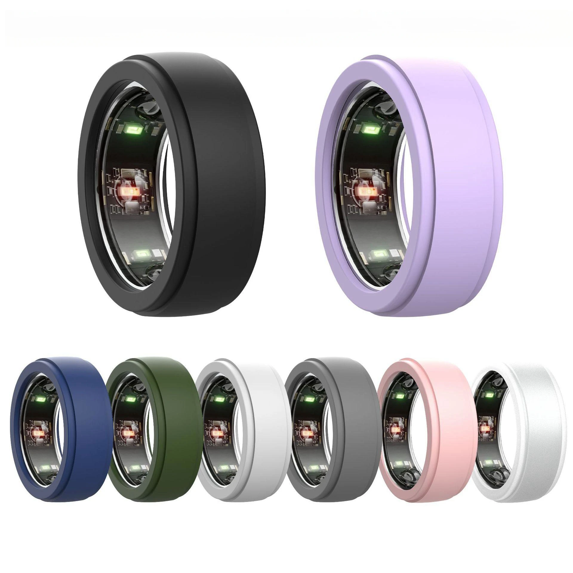 Silicone Case for Samsung Galaxy Ring / Oura Ring Protective Cover Protector Shell on Sansung Smart Ring Smart Cover