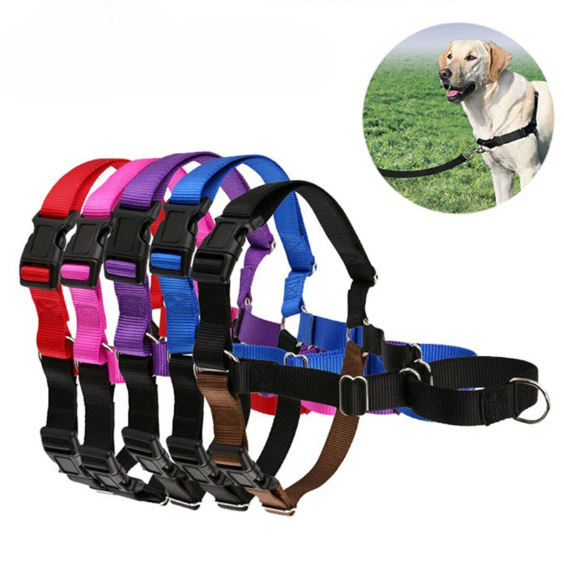 Adjustable No Pull Dog Harness Vest Easy Walking Quick Release Leash Training for Large Medium Dogs