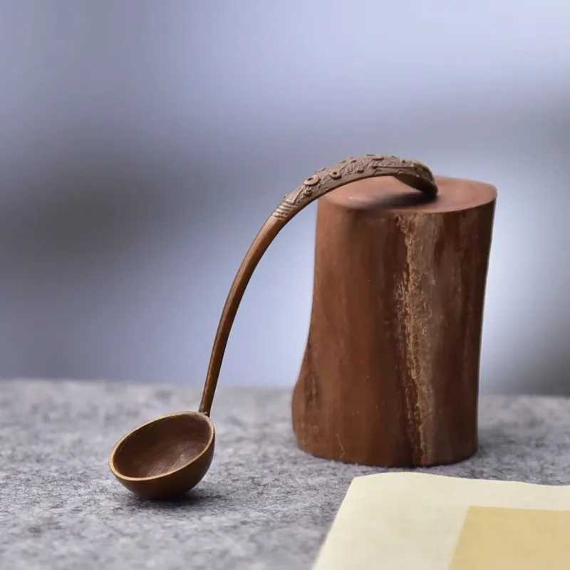 Solid Brass Water Dropper & Brush Washer  - Traditional Chinese Calligraphy Tools for Ink Grinding | Antique Desk Accessory