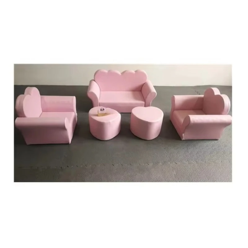 

Comfortable Mini Pink Children's Soft Games Sofa Furniture Set Baby Chair Children's Sofa