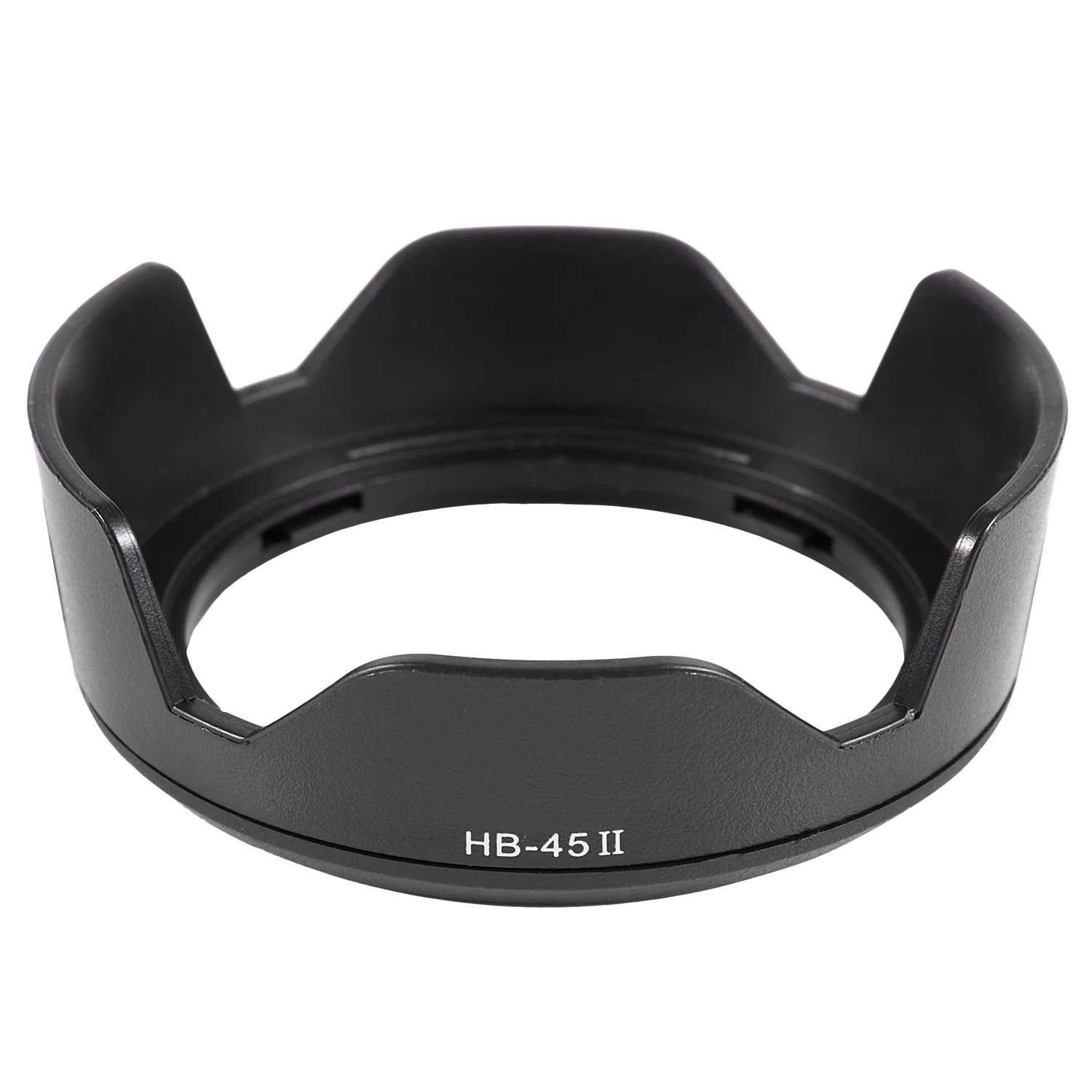 A40I Lens Hood Camera HB-45 II Bayonet Lens Hood for AF-S DX NIKKOR 18-55mm F / 3.5-5.6G VR Black