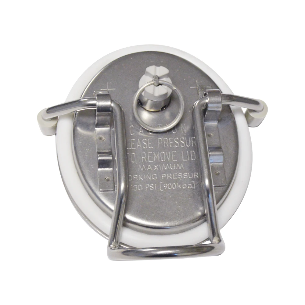 Stainless Steel Keg Lid Replacement, Beer Cornelius Ball Lock, Fix Leaks Pressure Relief Valve, New O-Ring Lid