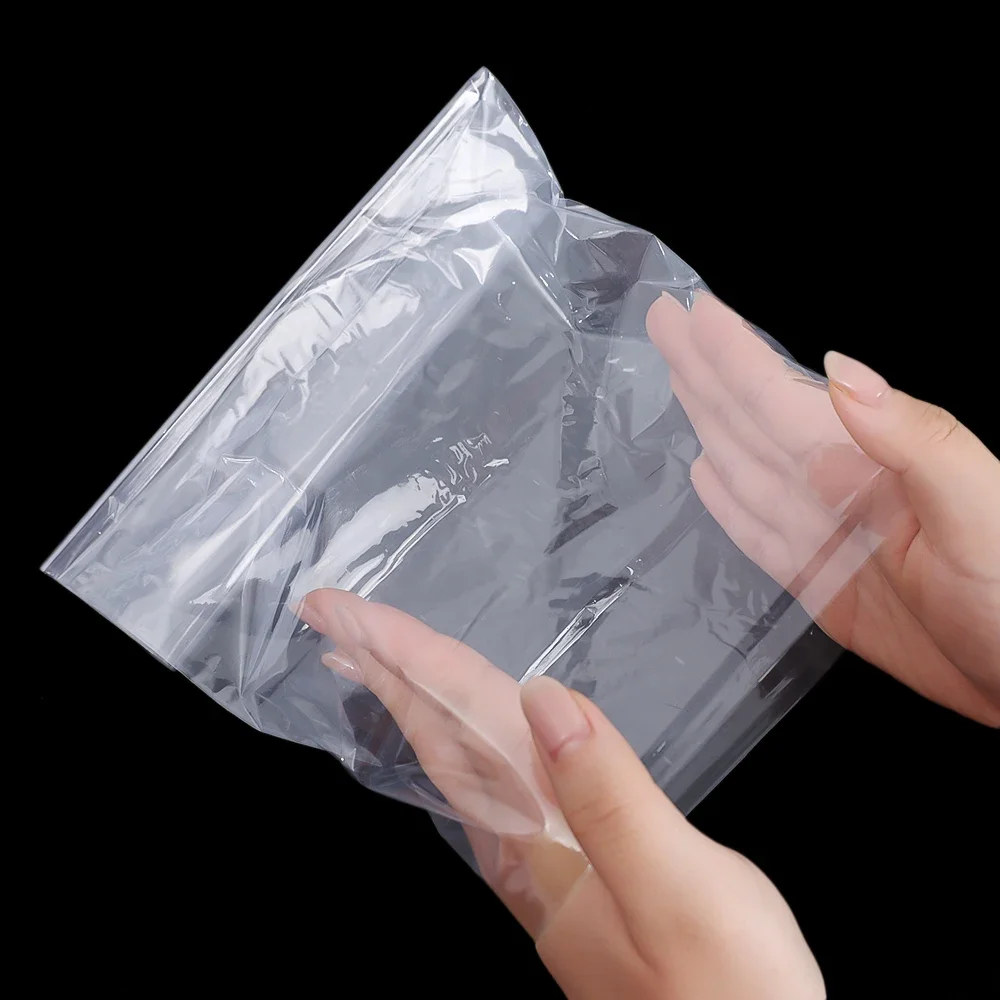 10pcs Transparent Sealing Film PVC Heat Shrinkable Film Shoes Bags Dustproof Anti-oxidation Hot Shrink Film Home Storage Bags