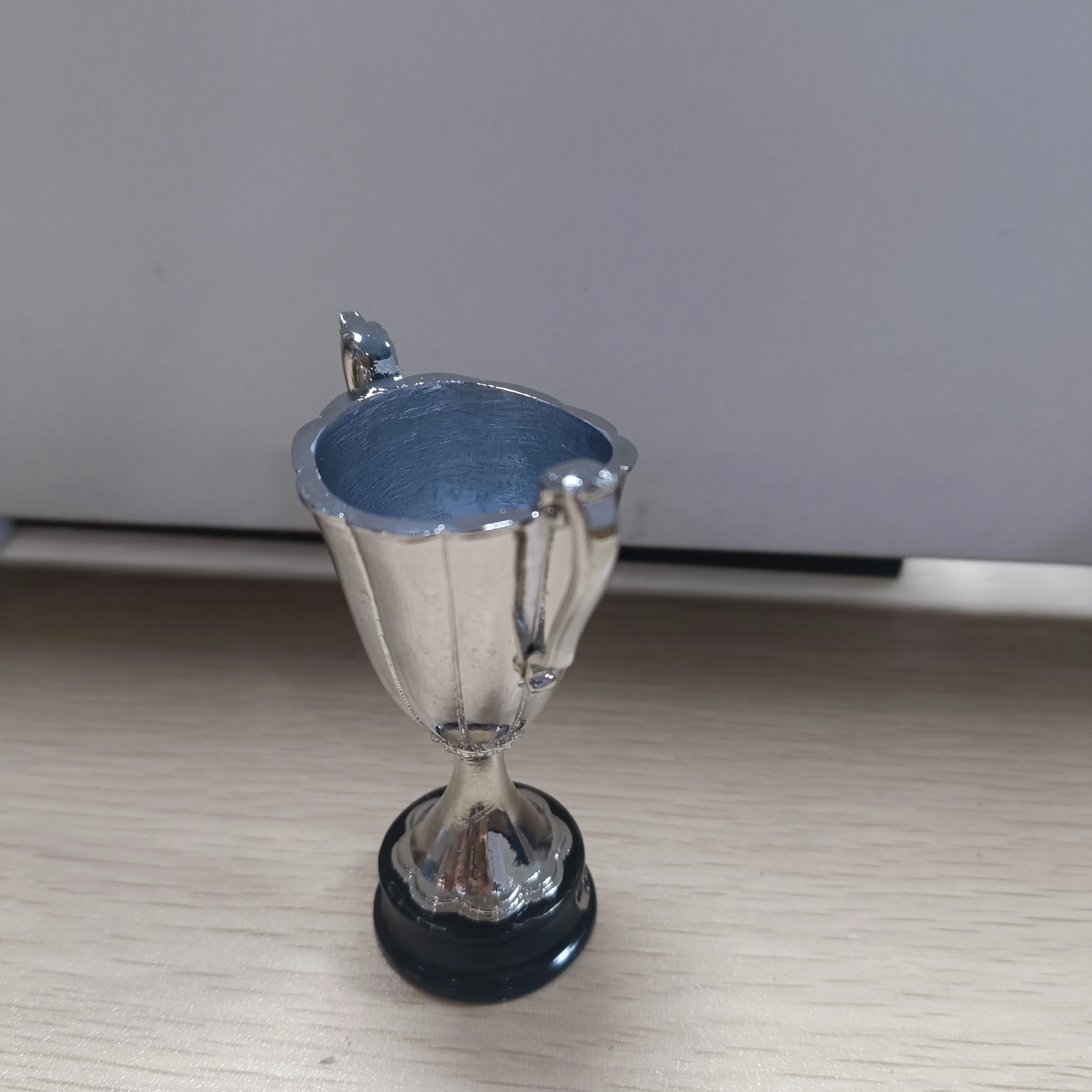 Euro Old Champions Cup Football Trophy 8cm Metal Verison