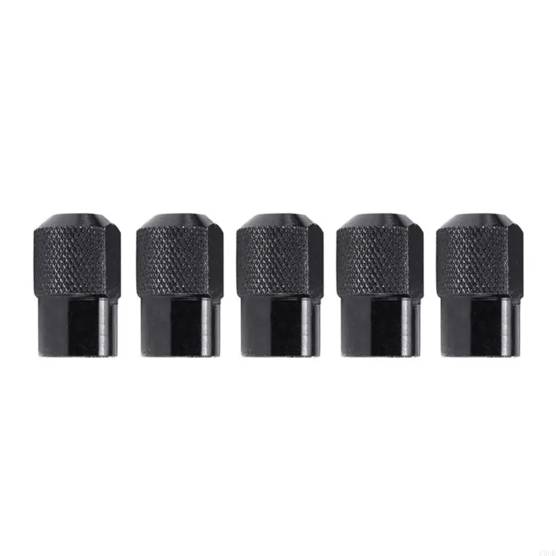 

P0UE 5Pcs/set Keyless Chuck Replacement Drill Keyless Bit Chuck Rotary Tool Adapter for Dremel M8x0.75mm