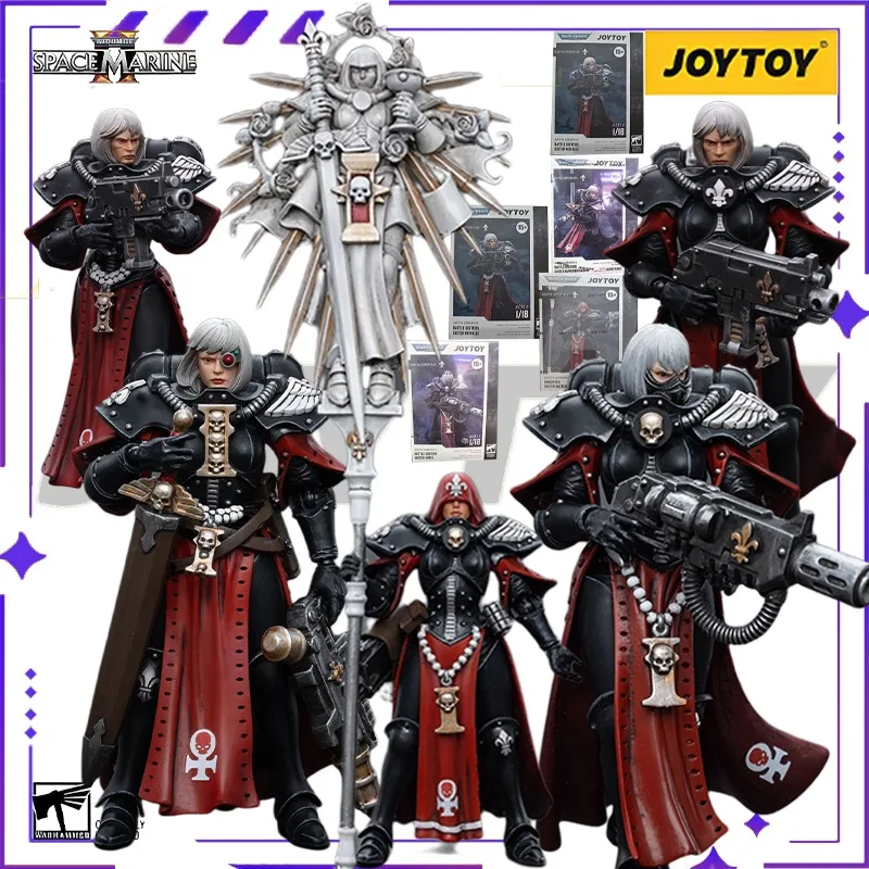 

In Stock New Authentic JOYTOY Original 40K1/18 Mobile Doll Warhammer 40000 Nun Combat Nun Squad Mobile Model Toy Gift Collection