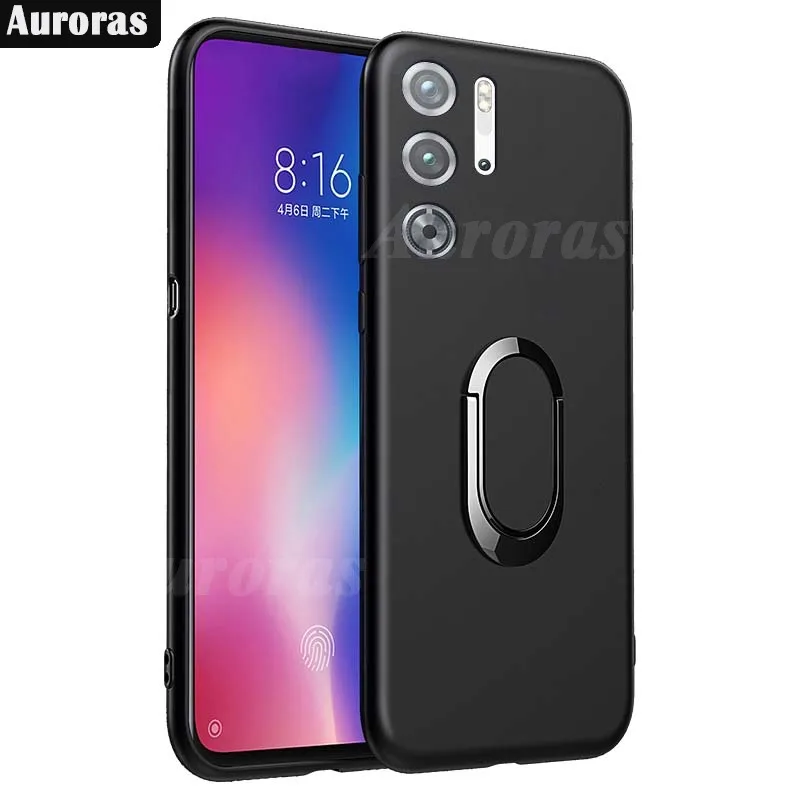 Auroras For Nubia Red Magic 9 Pro Plus Case Magnetic Holder Matte Silicone Soft Shell For Redmagic 8 8S Pro+ TPU Cover Fundas image 2