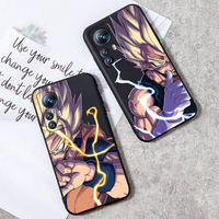 D-Dragon Ball IV Buu For Xiaomi Mi 13T 13 12T 12 11T 11i 11 A3 10T 10 9 Pro Lite Ultra 5G Black Back Phone Case