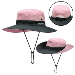 Sun Hats for Men Outdoor Fishing Cap Wide Brim Anti-UV Protection Women Bucket Hat Summer Hiking Fisherman Caps