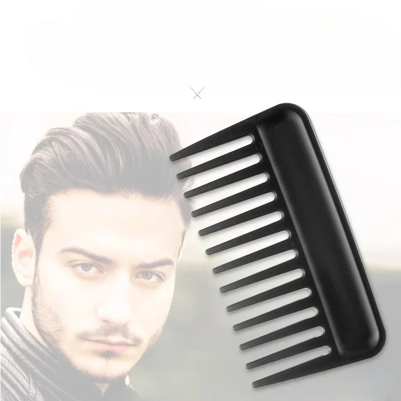 Plastic Wide Teeth Hair Combs Anti-static Massage Hair Brush Hairdressing Colorful Hairdress Salon Styling Traveling Accessories