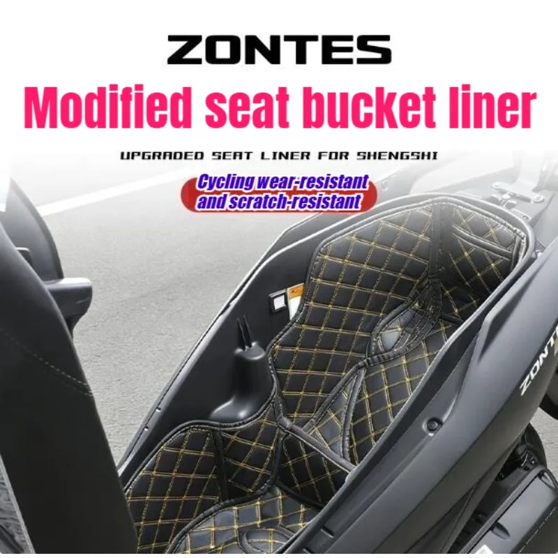 For ZONTES 150X 125X 2026 Motorcycle Seat Bucket Pad Cargo Liner Protector Storage Box Liner Accessories