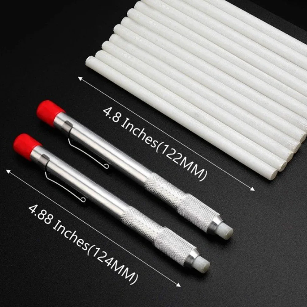 Industrial Chalk Holder Style Talc Pen Designed for Clear Marking on Rough or Smooth Metal Surfaces Including Steel and Iron