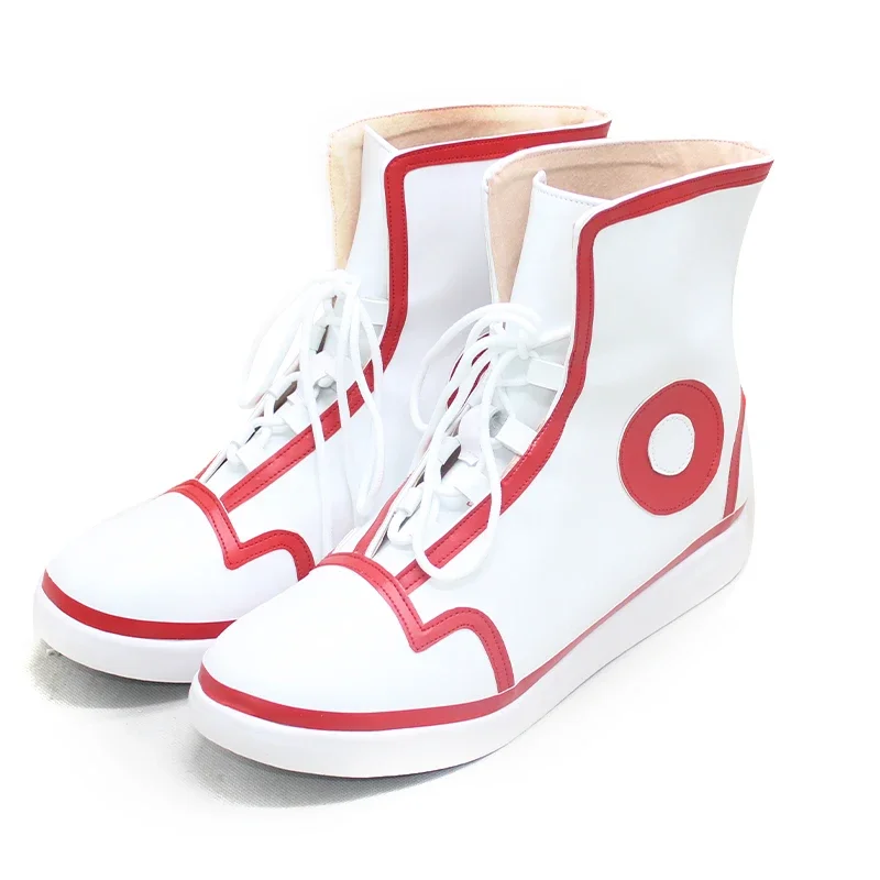 Anime Chainsaw Man Denji Cosplay Shoes Boots Sport Lace-up High Top Shoes Halloween Carnival Party Accessories Custom Made