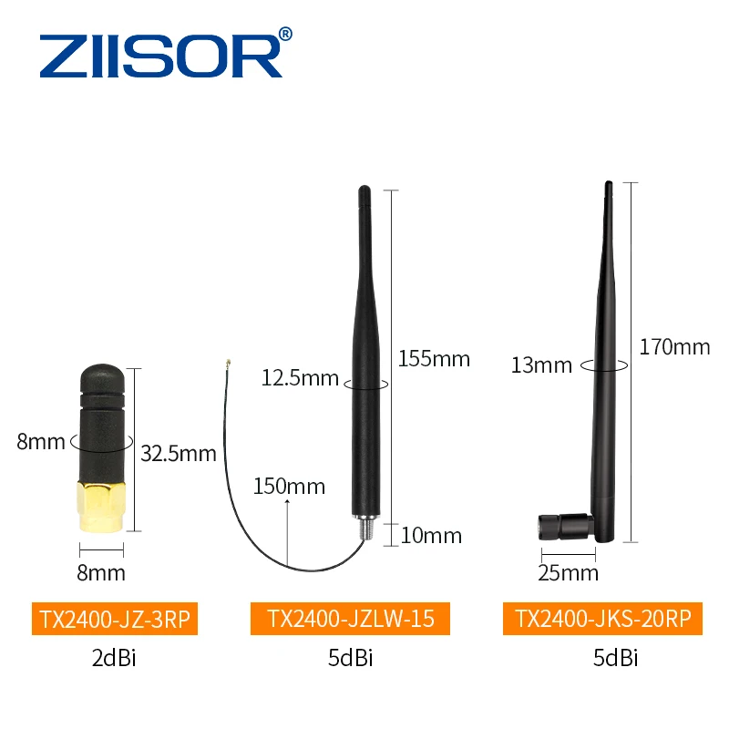 Antena Wifi 2.4GHz do anten routera IPEX 2.4G RP SMA męski do modemu płyty głównej do Mini anteny Zigbee wzmacniacz sygnału wi-fi