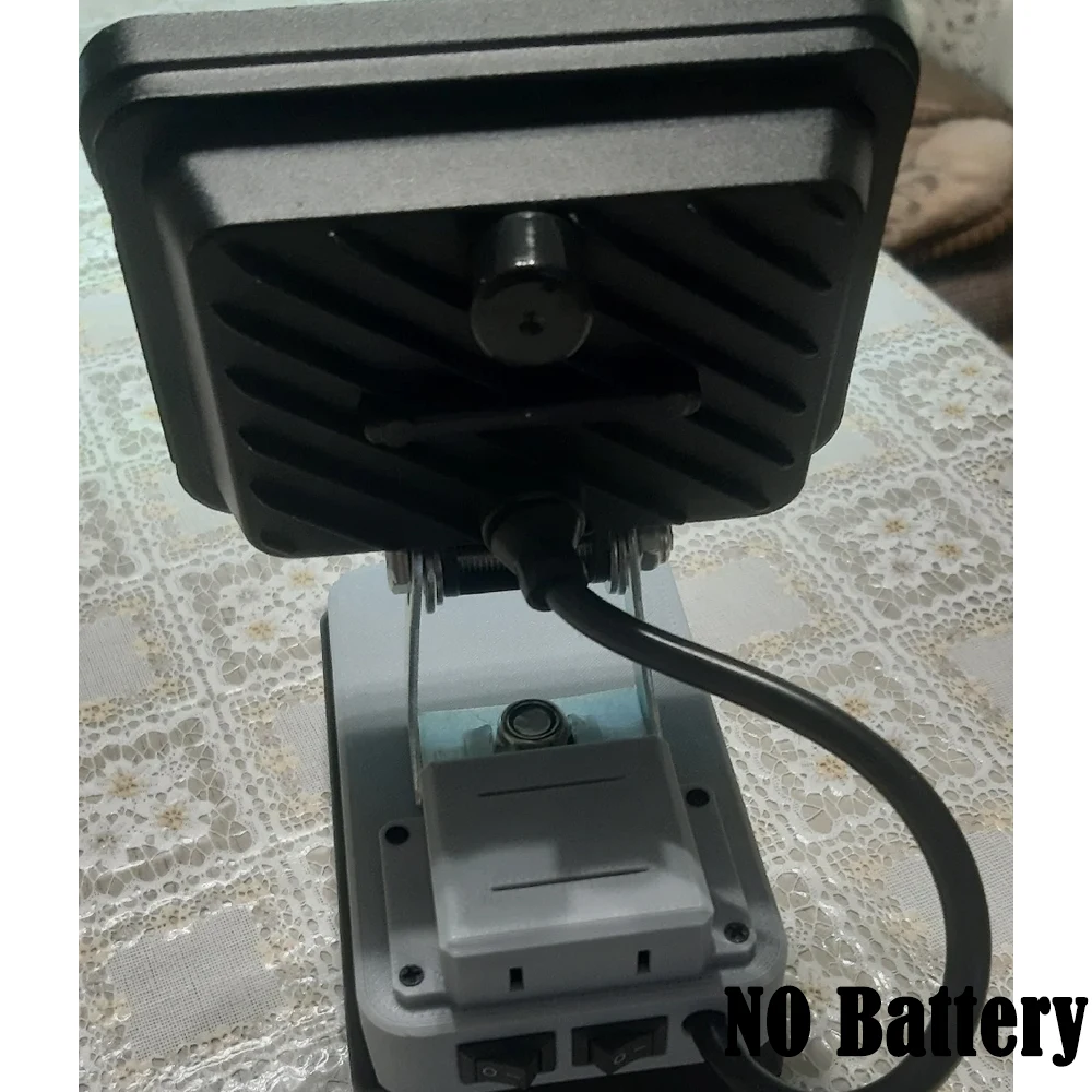 Portable LED Work Light for Greenworks 24V Lithium Battery w/ USB Flashlight Emergency Flood Lamp Camping lamp(NO Battery )