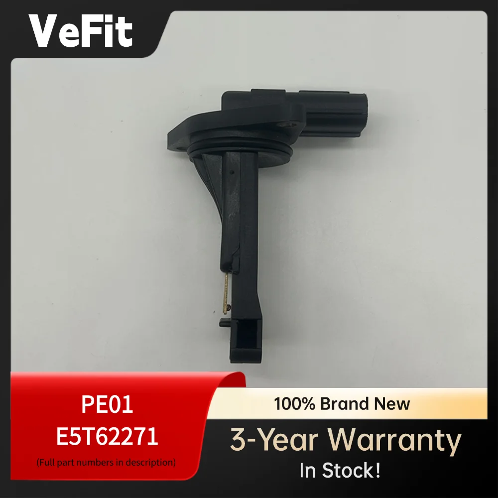 

Mass Air Flow Sensor Meter PE01-13-215 E5T62271 Compatible for Mazda 3 6 CX-3 CX-5 MX-5 2.0 2.5 SkyActiv 2012-2020
