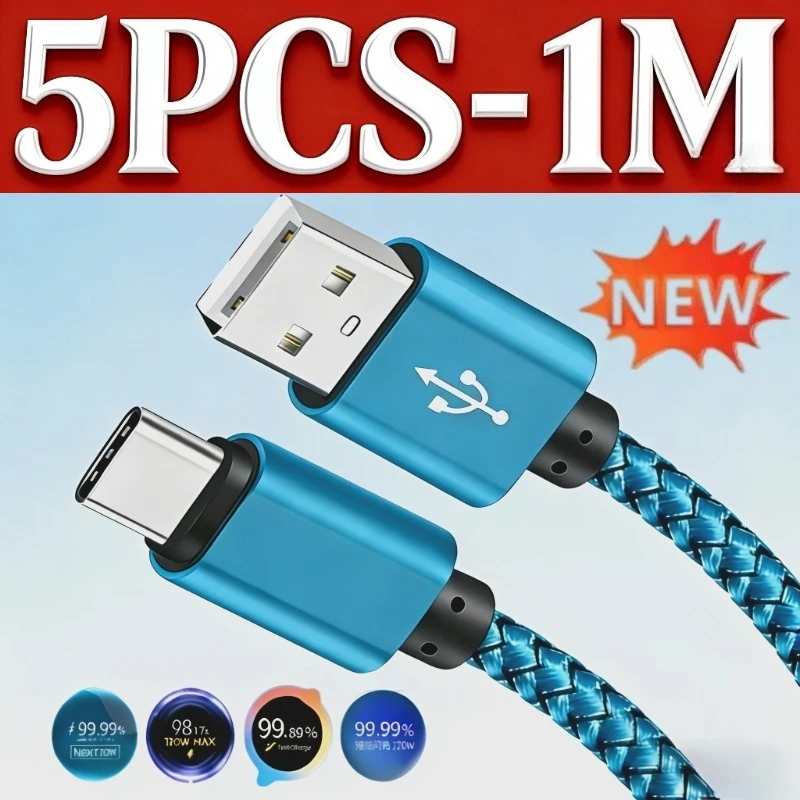 New 5 Pack 2A Usb A…