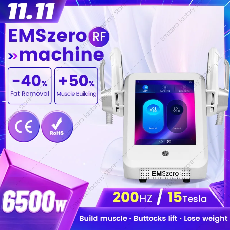 EMS 6500w rf machine  Weight Loss Slimming Machine Double 11 Sales With EMS Electromagnetic Stimulate Muscle Fat Burning