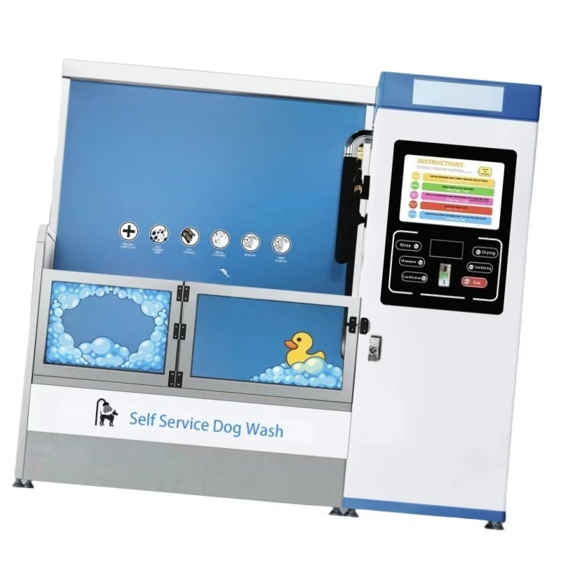 2026 Portable Automatic Dog and Cat Washing Station Self-Service Vending Machine for Grooming Bathing Products for Small Animals
