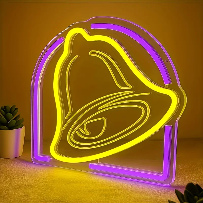 

Decorative Signs & Plaques, Bell Neon Sign, Cool USB Powered LED Hanging Neon Sign, Suitable for Home Restaurants, Parties