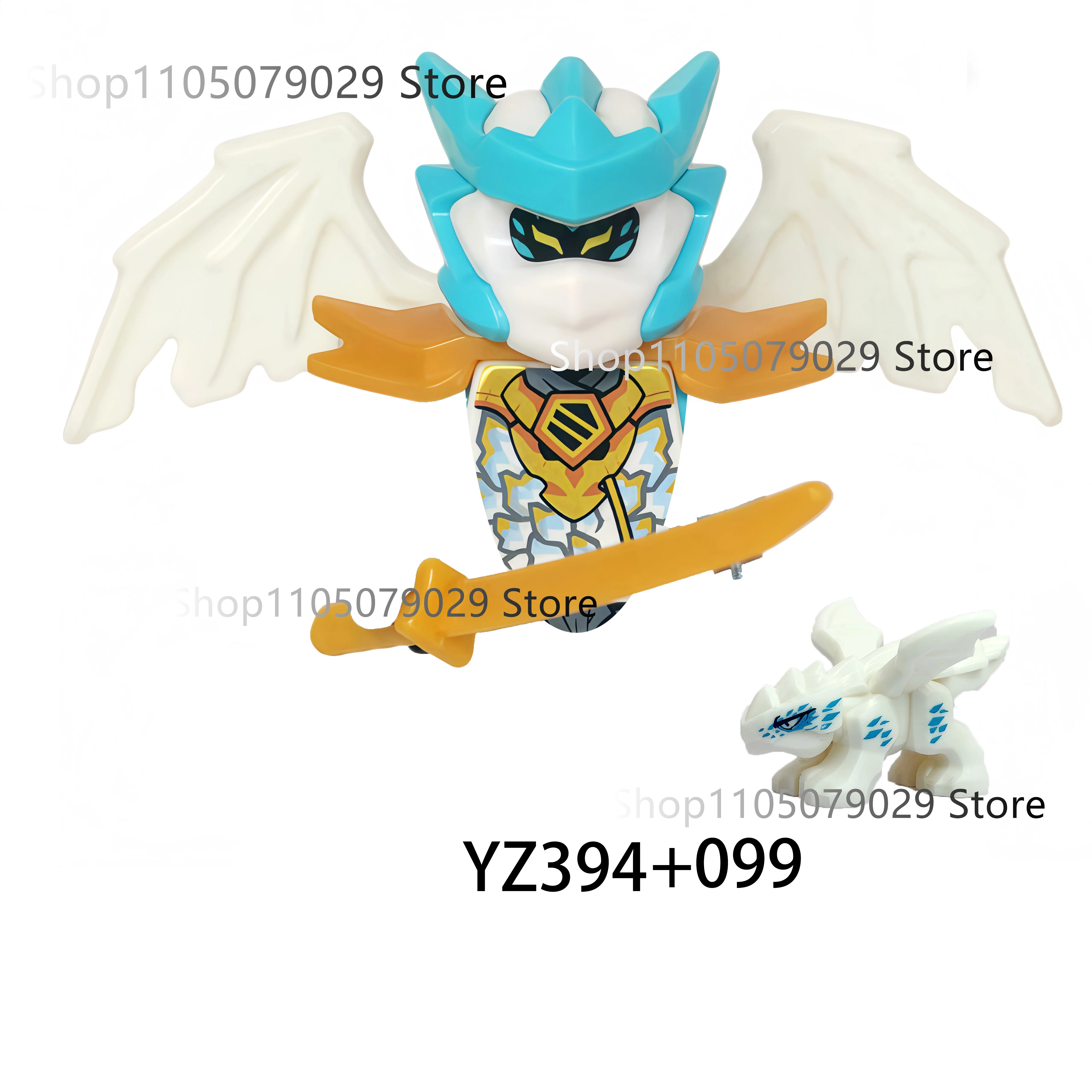 New Anime Cartoon TV Dragons Ninja 20S Toy Lloyd Jay Kai Zane Nya Cole Bricks Building Blocks for Kids DIY Gifts view 4