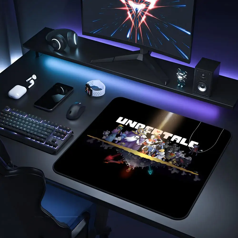 Undertale Sans Mouse Pad Gaming Laptops Keyboard Mat Deskmat Pc Accessories Desk Protector Mousepad Gamer Mats Anime Mause Pads