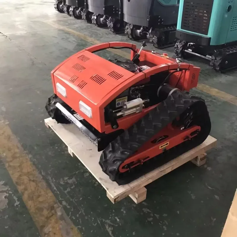 2026: Latest Price & Exclusive Deals 0-5KM/h Remote-Controlled Tracked Mower Durable Fully Automatic Orchard and Lawn Mower