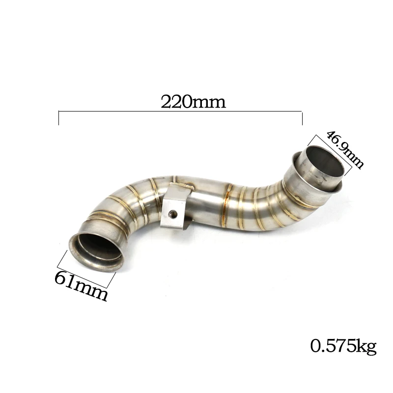 Suitable for KTM 790 Adventure 2019-2020 790 Duke ADV 2019-2020 Motorcycle Exhaust Pipe Intermediate Connection Fittings