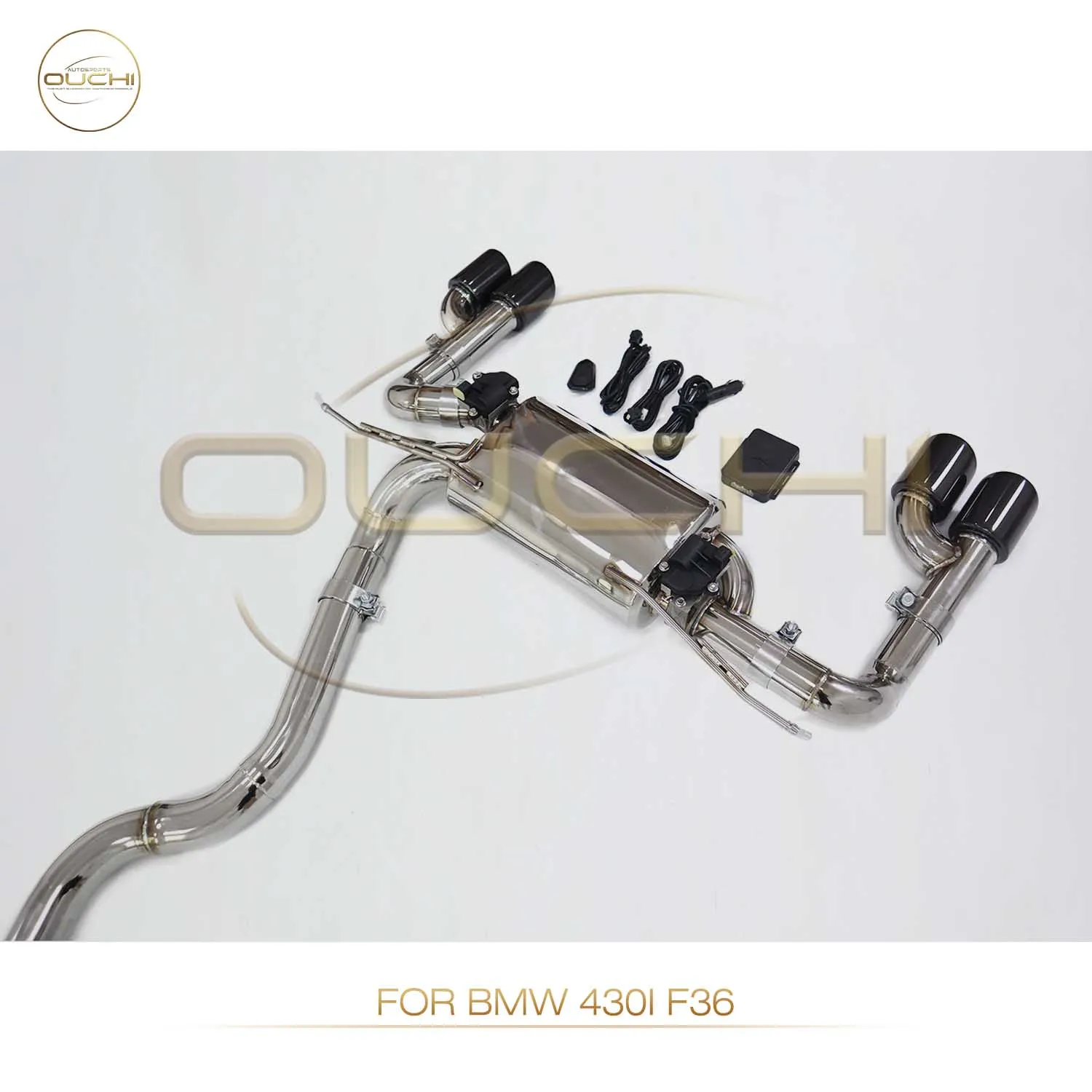 Выхлопная система ouchi из нержавеющей стали Performance Catback для BMW 430I F36, глушитель клапана с контроллером