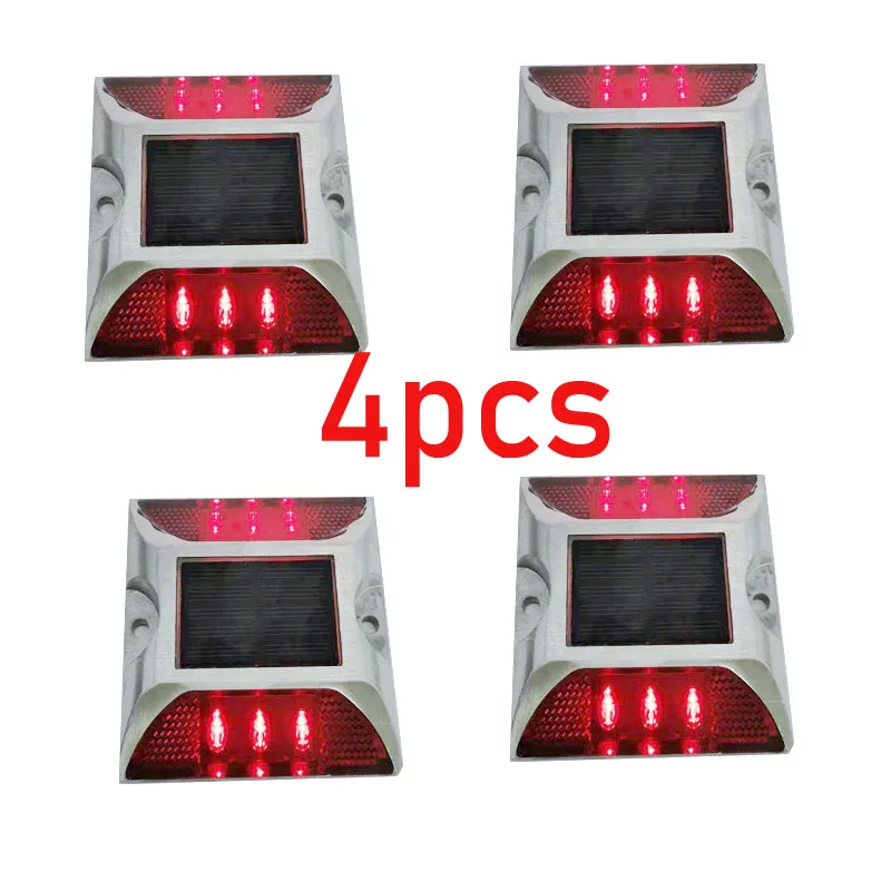 Flash Mode wholesale price deck dock light aluminum housing solar powered road stud reflector