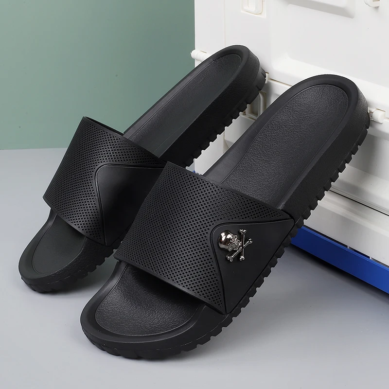

Men New EVA Slippers Bathroom Soft High Quality Home Lightweight Summer Women House Luxury Bedroom Orginal Design Casual Sandal