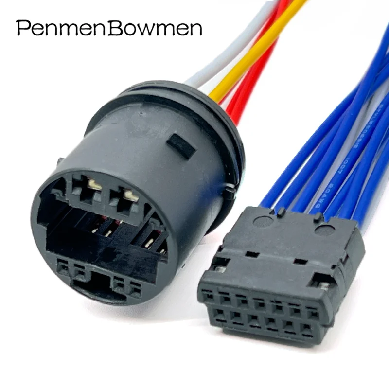 19 Pin 13158679 Auto Door Composite Plug Wiring Harness Connector For OPEL