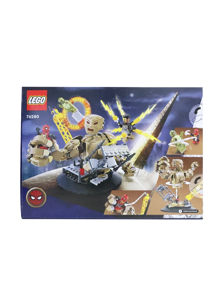 LEGO 76280 Marvel Spider-Man vs. Sandman: Final Battle Building Toy Set