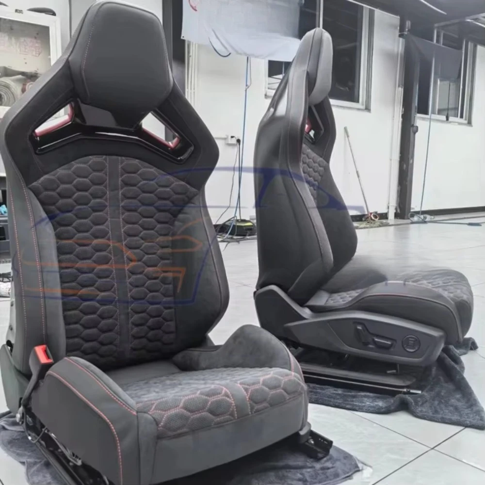 TT A4 A5 A6 A7 A8 Q3 Q5 Q7 Carbon Fiber Bucket Seat for All to RS Car Accessories Racing Sports Seat Design
