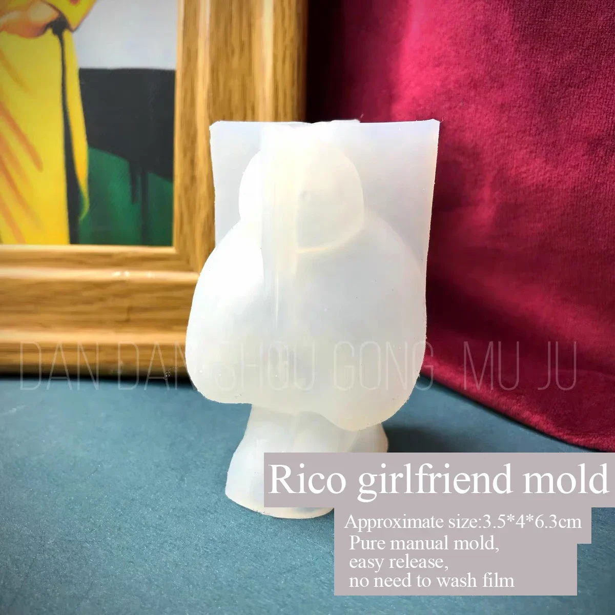 DIY Drop Glue Aromatherapy Plaster Mold, Frosted Finish, Handmade Silicone abrasive, Girls' Gift, Cute