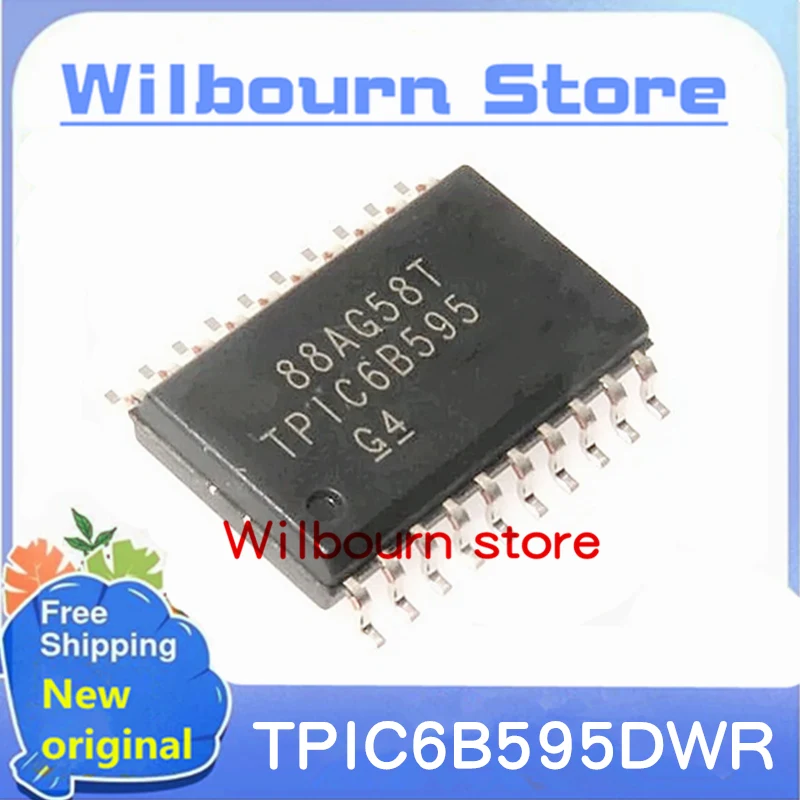 

10PCS~50PCS/LOT 100% NEW TPIC6B595 TPIC6B595DW TPIC6B595DWR SOP20