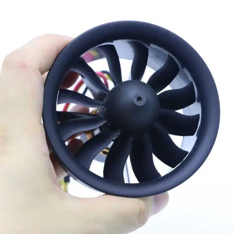 64mm 70mm 90mm 120mm 12 Blades Ducted Fan System Edf For Jet Plane With Brushless Motor Rc Plane Edf Rc Helicopter