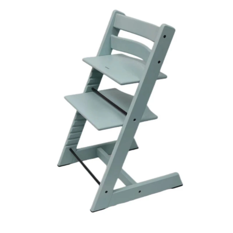 

Beech children's growth chair solid wood dining table and chairs