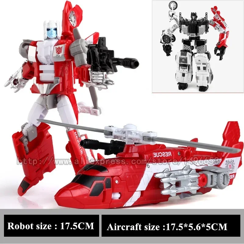 Hzx Transformation Roboter Auto Action figuren Verteidiger LKW Flugzeug Motorrad Flugzeug 5 in1 Modell Kinder Junge Spielzeug