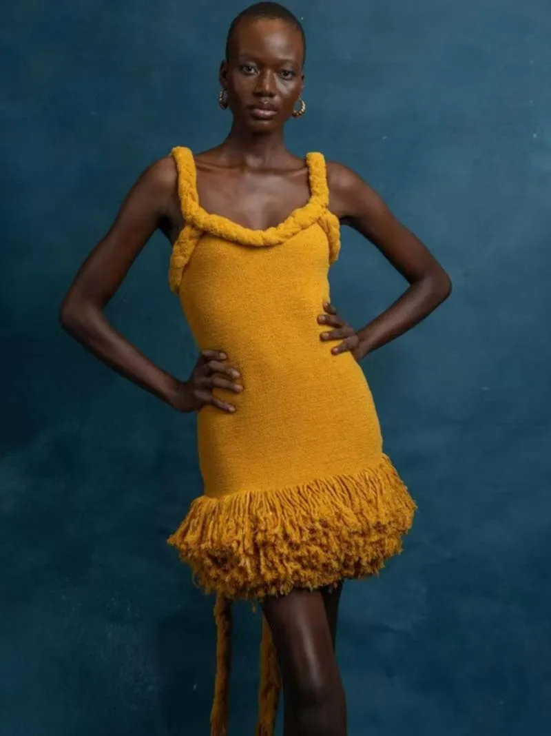 Solid Hand-Woven Fr… - image