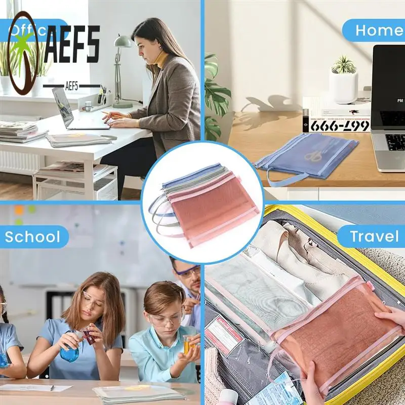 

AEF5-сетчатые сумки на молнии, нейлоновые сетчатые сумки с двойными стенками для настольных игр и хранения головоломок