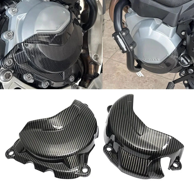 

Carbon Motorcycle Engine Cylinder Cover Head Protection Clutch Guards For BMW F750GS F850GS ADV F900R F900XR 2019-2023 2021 2022