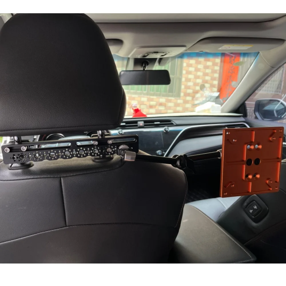 Painel de liberação rápida interior automotivo usado para instalar gaiola de câmera de placa de queijo no bloco de trilho guia, poro de 1/4 polegadas 3/8 polegadas