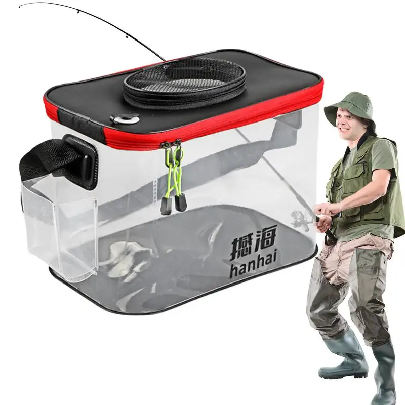 

Ведро рыболовное складное прозрачное из ЭВА, 20 л