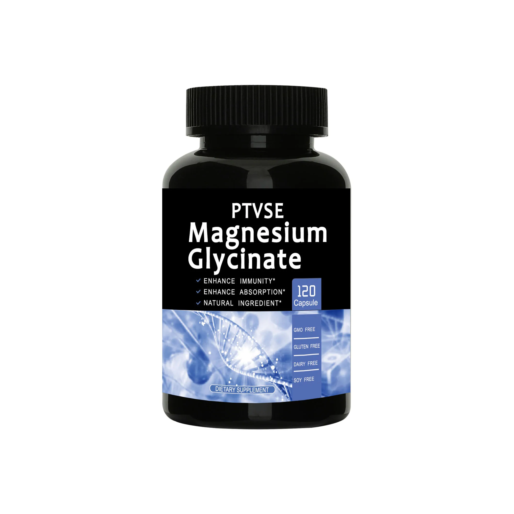 100% ORGANIC Magnesium Glycinate CAPSULES