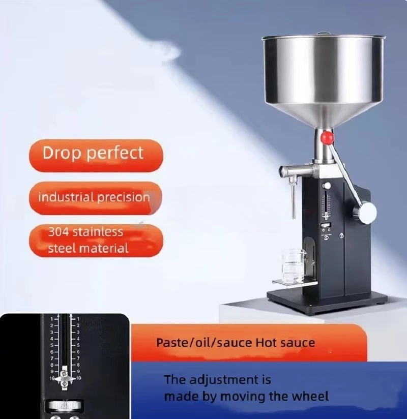 Riempitrice Riempitrice quantitativa per bottiglie A03 Pro Riempitrice manuale per crema cosmetica per pasta liquida