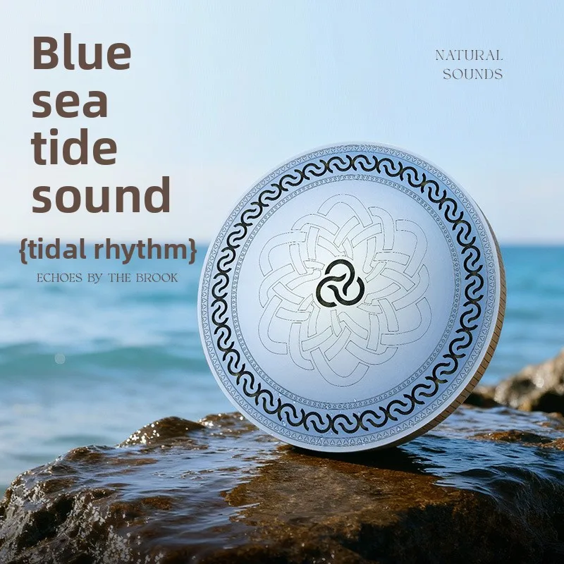 Mini Creek Drums Music Healing Meditation Natural Running Water Rain Stick Rain Disc Decompression Musical Instrument - view 5