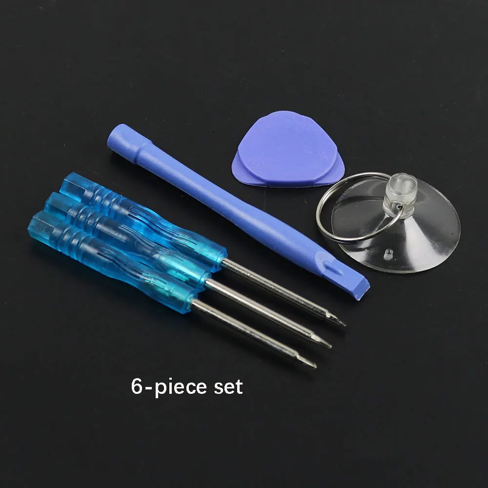 

6-in-1 mobile phone repair tool kit pry bar pry open tool screwdriver set For iPhone X 8 7 6S 6Plus 11Pro XS manual tools